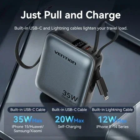 Vention Powerbank FHFN0 10000mAh 35W Gris Vention Powerbank FHFN0 10000mAh 35W Gris